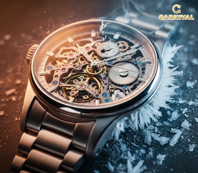 Nguyên nhân đồng hồ chạy sai giờ & cách khắc phục 5 Ảnh hưởng của nhiệt độ môi trường