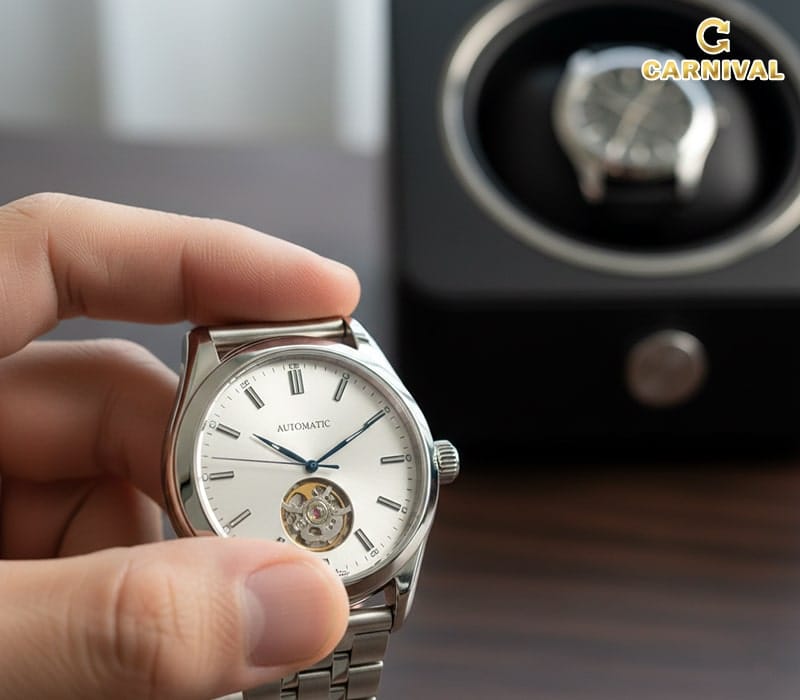 Nguyên nhân đồng hồ chạy sai giờ & cách khắc phục 10 Cách nạp cót đúng chuẩn cho đồng hồ cơ